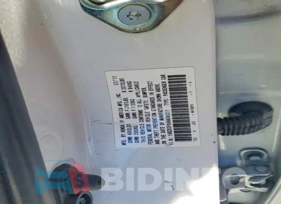 1HGCR3F94HA040311 Photo# 12