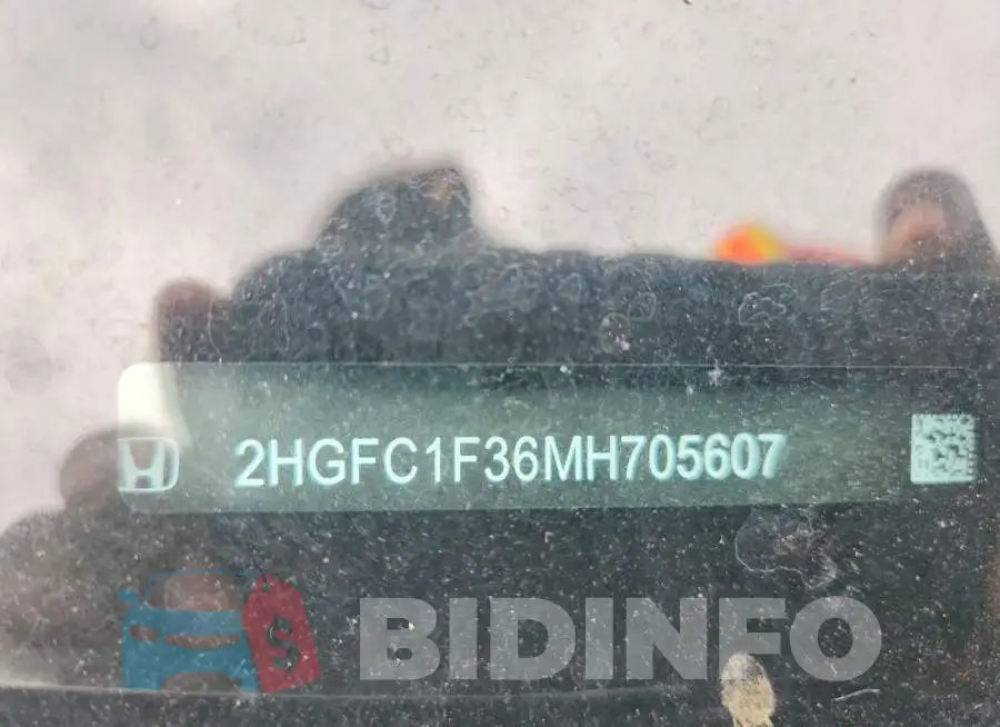 2HGFC1F36MH705607 Photo# 12