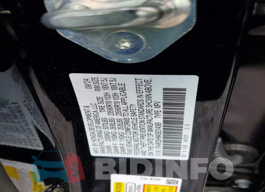 7FARS5H84SE014369 Photo# 13