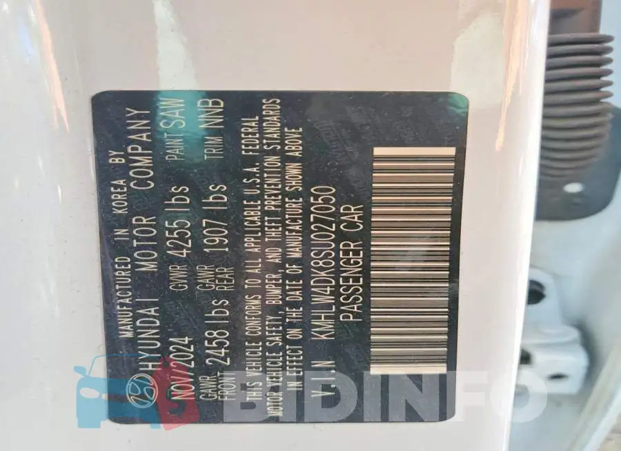 KMHLW4DK8SU027050 Photo# 13