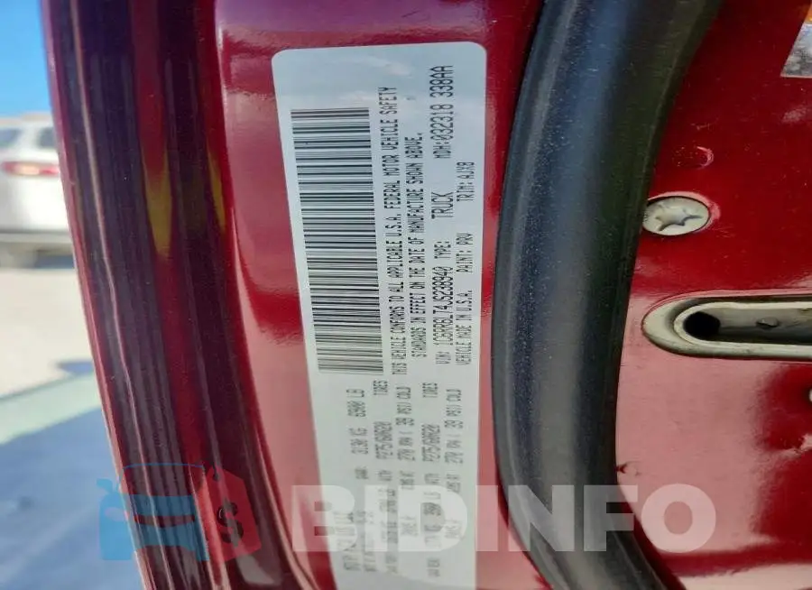 1C6RR6LT4JS238940 Photo# 13