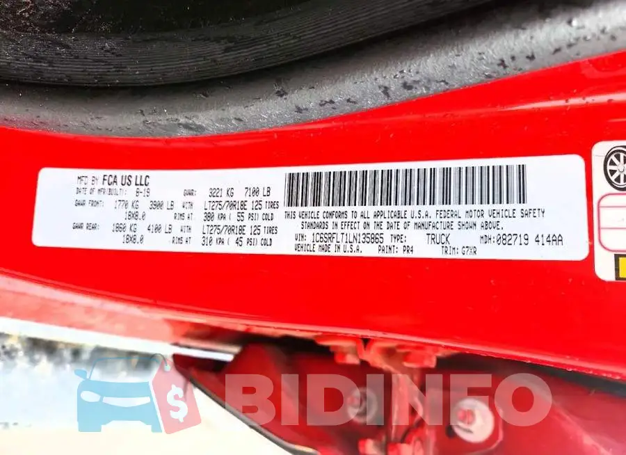 1C6SRFLT1LN135865 Photo# 12