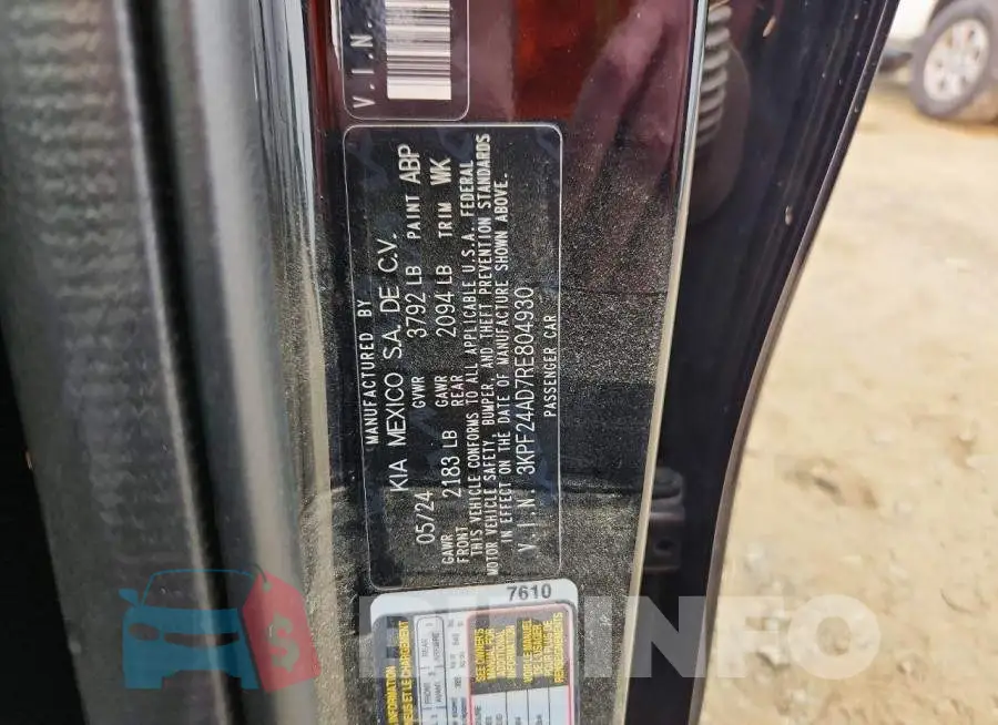 3KPF24AD7RE804930 Photo# 12