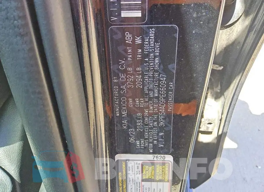 3KPF54AD9PE660947 Photo# 12