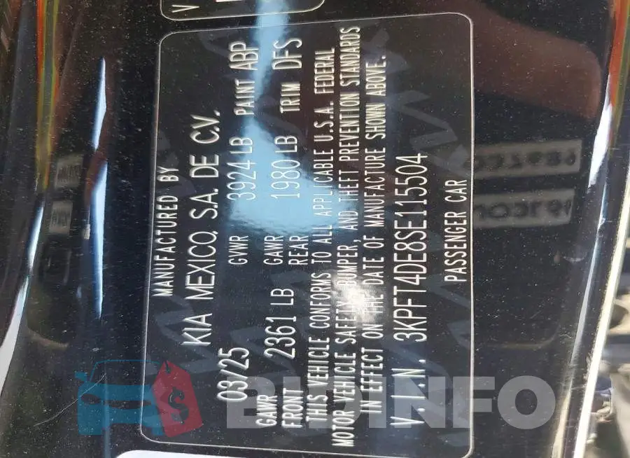 3KPFT4DE8SE115504 Photo# 13