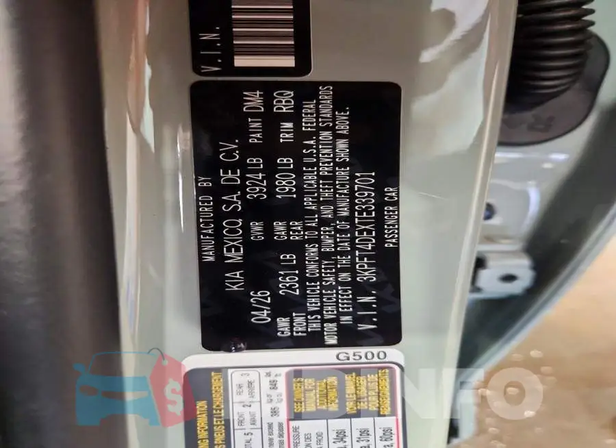 3KPFT4DEXTE339701 Photo# 13