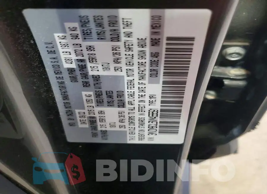 3MVDMBCL6NM455591 Photo# 12