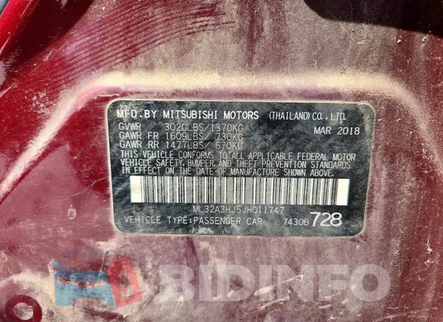 ML32A3HJ5JH011747 Photo# 12