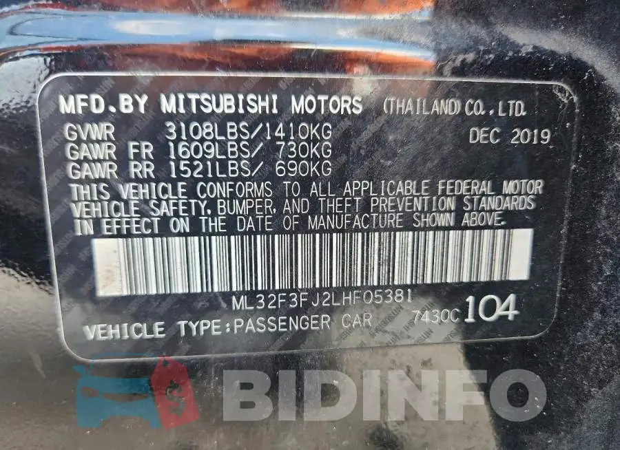 ML32F3FJ2LHF05381 Photo# 12