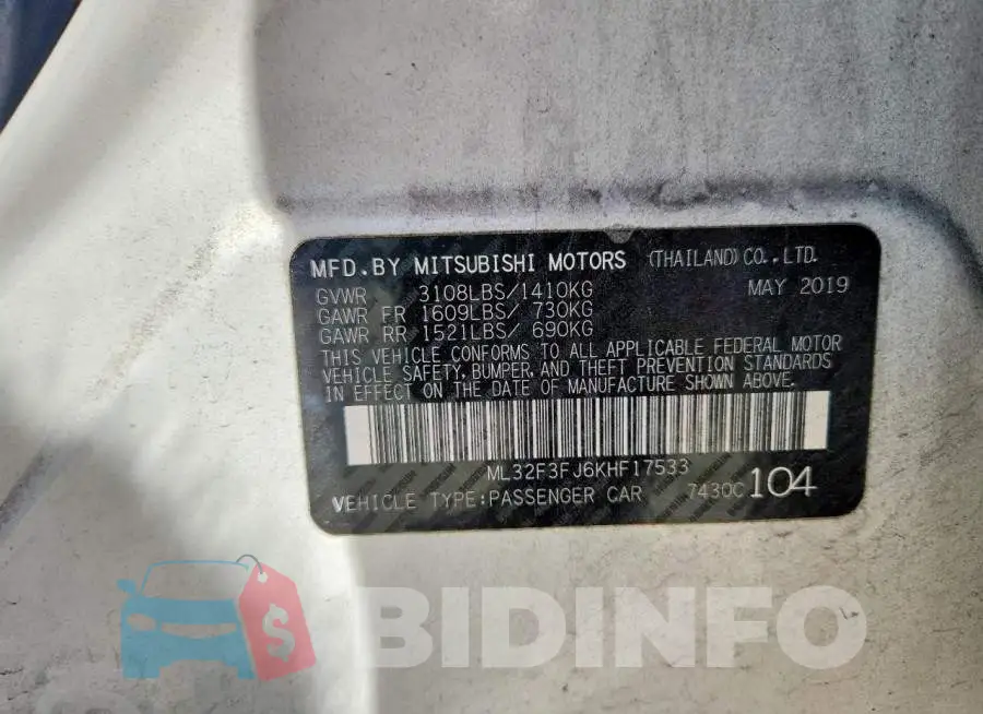 ML32F3FJ6KHF17533 Photo# 12