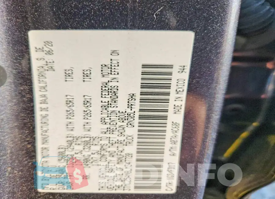 3TMCZ5AN8LM347720 Photo# 13