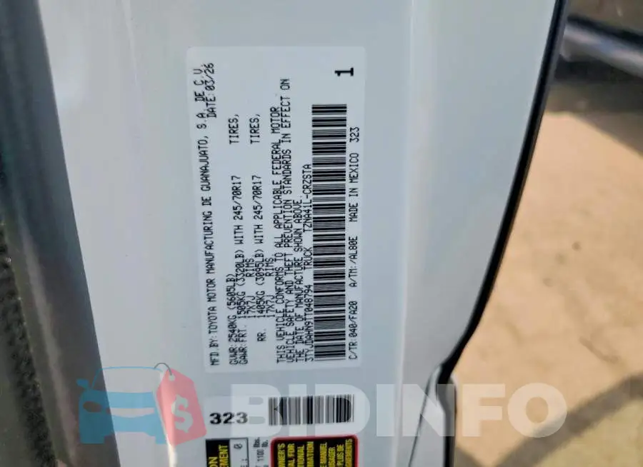 3TYJDAHN9TT048794 Photo# 12