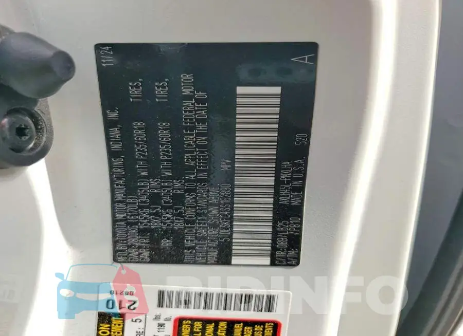 5TDESKFC4SS162890 Photo# 12