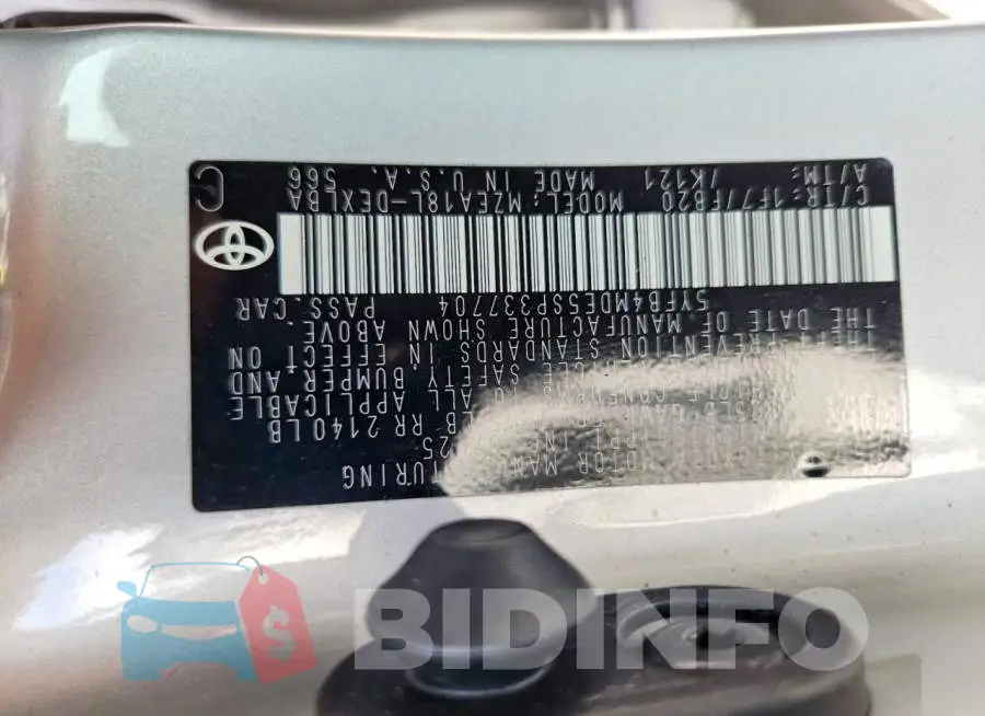 5YFB4MDE5SP337704 Photo# 12