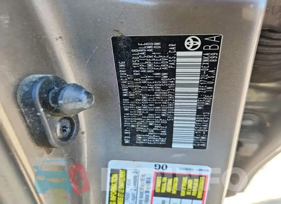 5YFBURHE2HP731645 Photo# 12