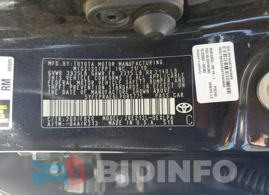 5YFEPRAE6LP085775 Photo# 12