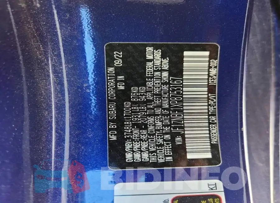 JF1ZNBF1XP8753167 Photo# 12