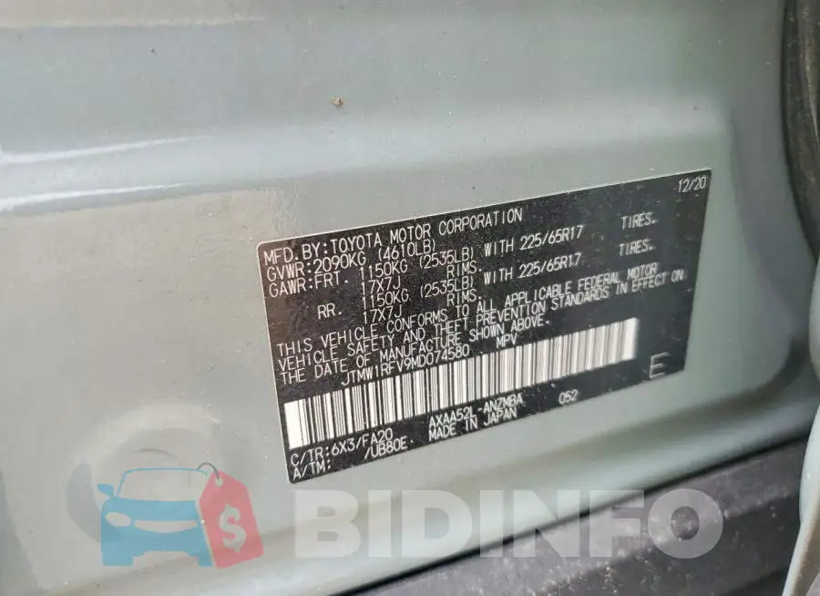 JTMW1RFV9MD074580 Photo# 13