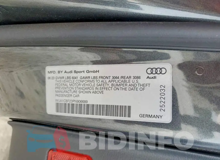 WUA1CBF23PN906689 Photo# 12