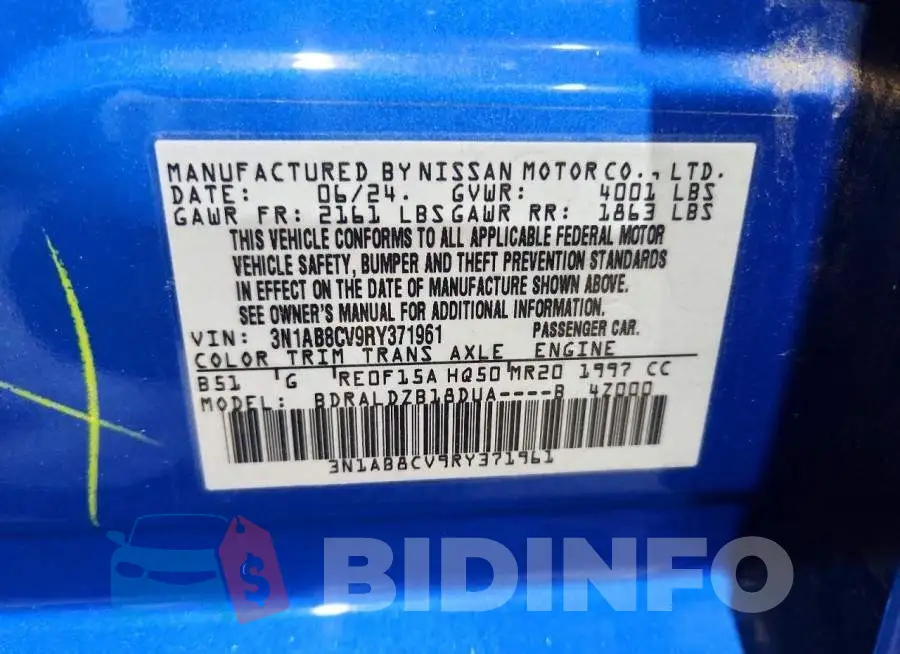 3N1AB8CV9RY371961 Photo# 12