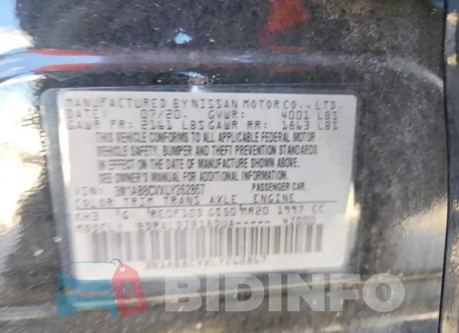 3N1AB8CVXLY262867 Photo# 12