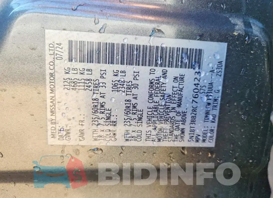 5N1BT3BB2RC760423 Photo# 13