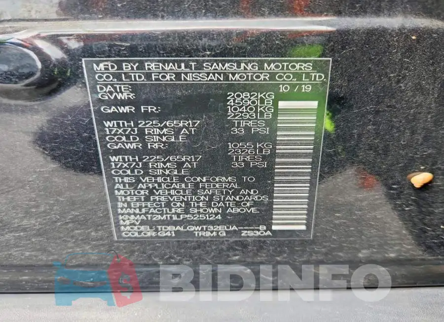 KNMAT2MT1LP525124 Photo# 13
