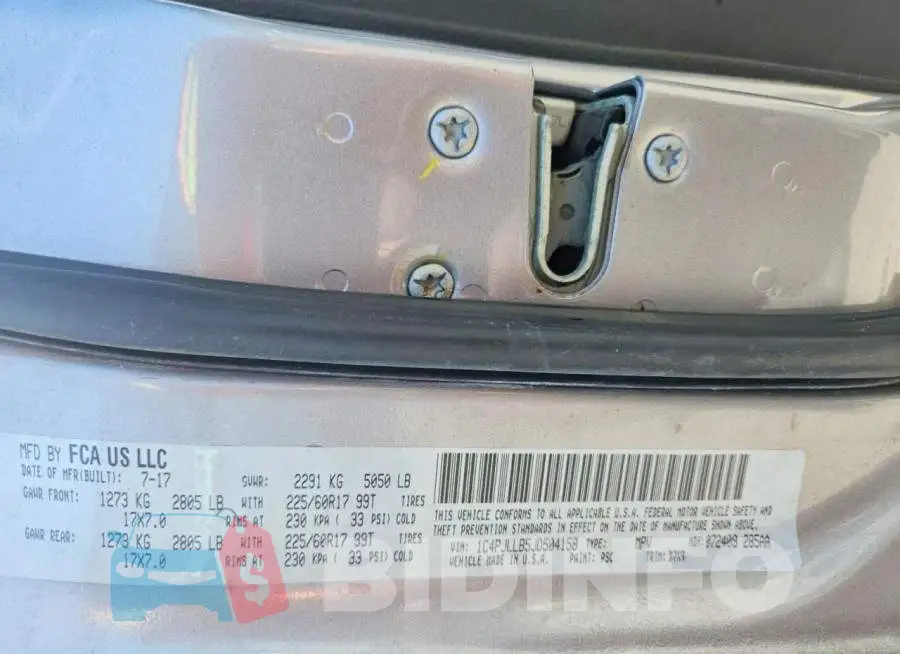 1C4PJLLB5JD504158 Photo# 13