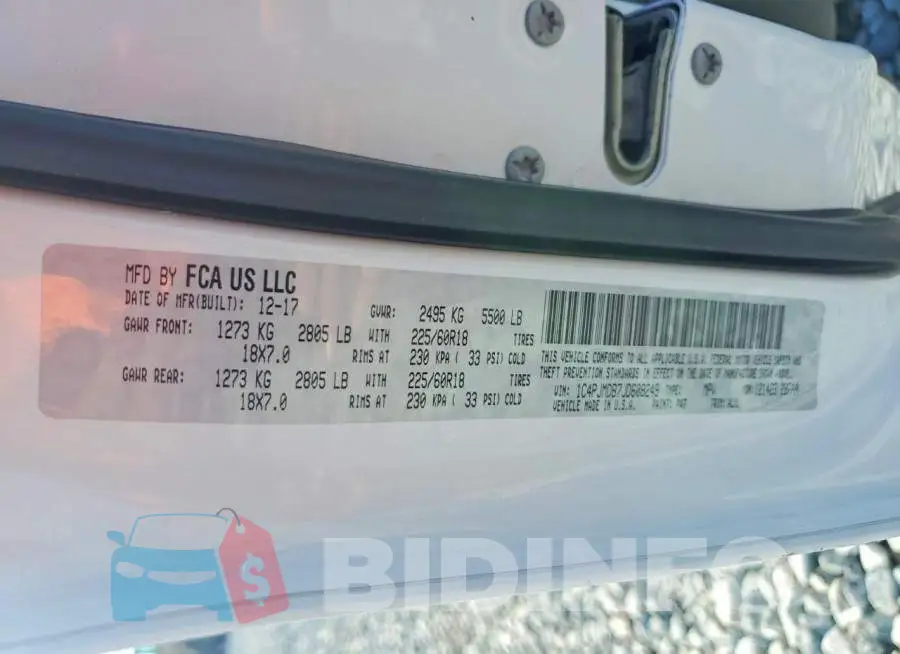 1C4PJMDB7JD608249 Photo# 12