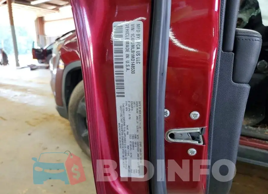 1C4PJMLB1MD148530 Photo# 13