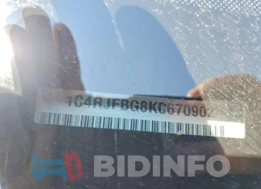 1C4RJFBG8KC670902 Photo# 14