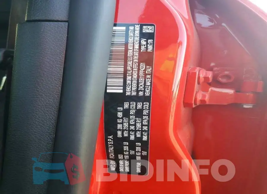 ZACNJDB11PPP42201 Photo# 14