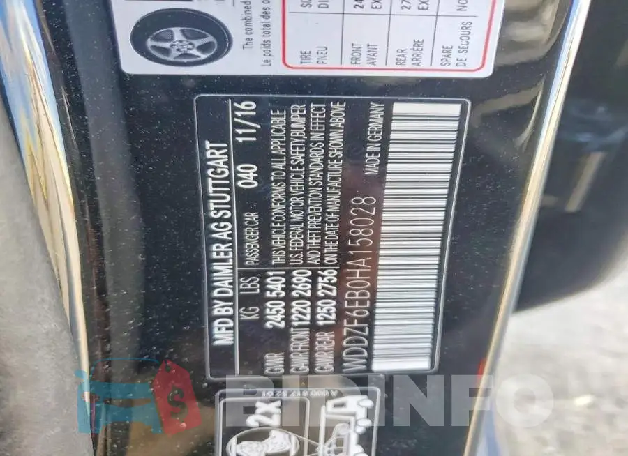 WDDZF6EB0HA158028 Photo# 12