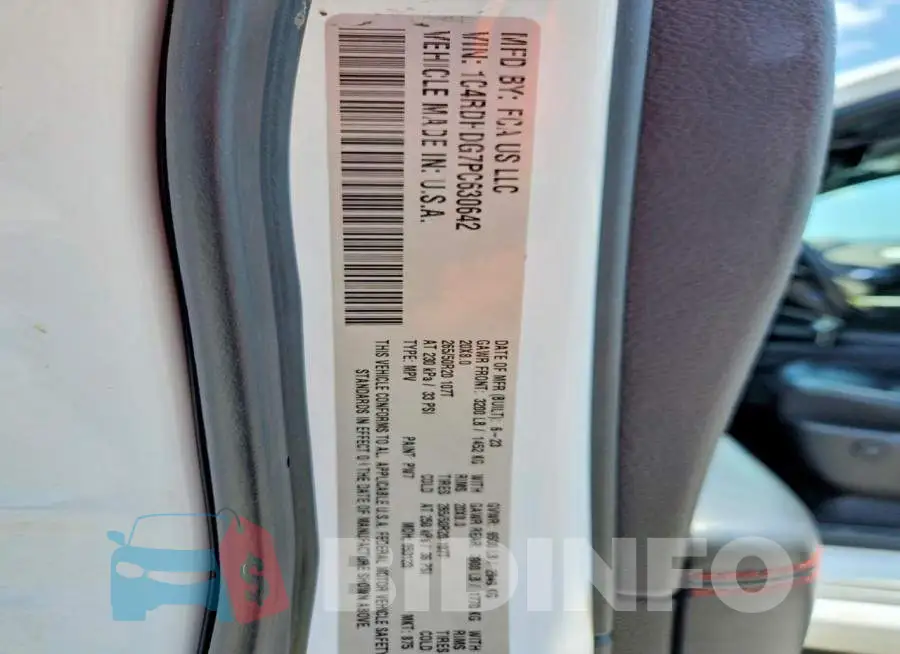 1C4RDHDG7PC630642 Photo# 14