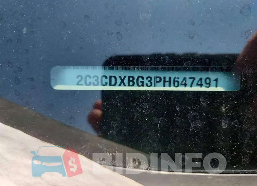 2C3CDXBG3PH647491 Photo# 13