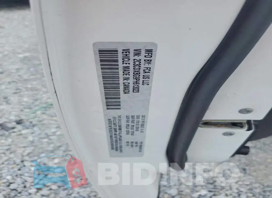2C3CDXBG9PH613023 Photo# 13
