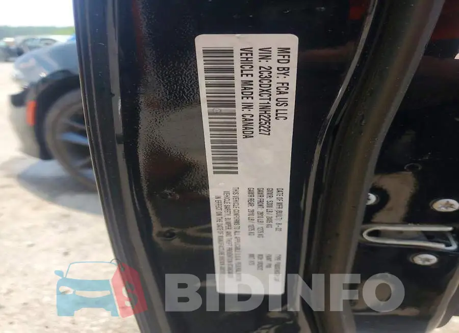 2C3CDXCT1NH225227 Photo# 12