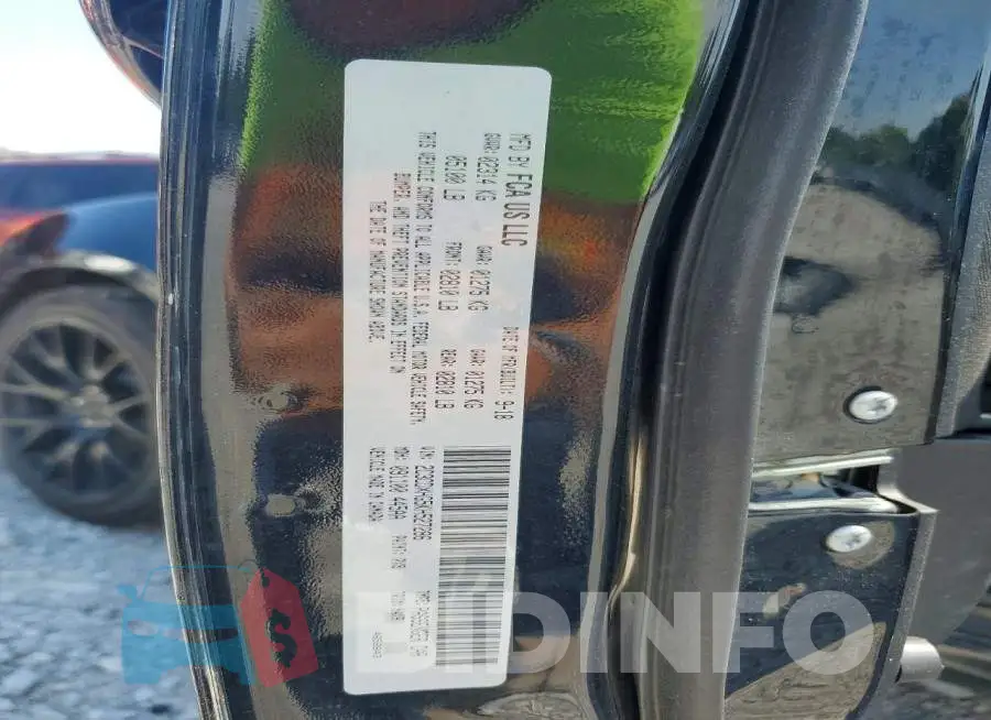 2C3CDXHG5KH527286 Photo# 12