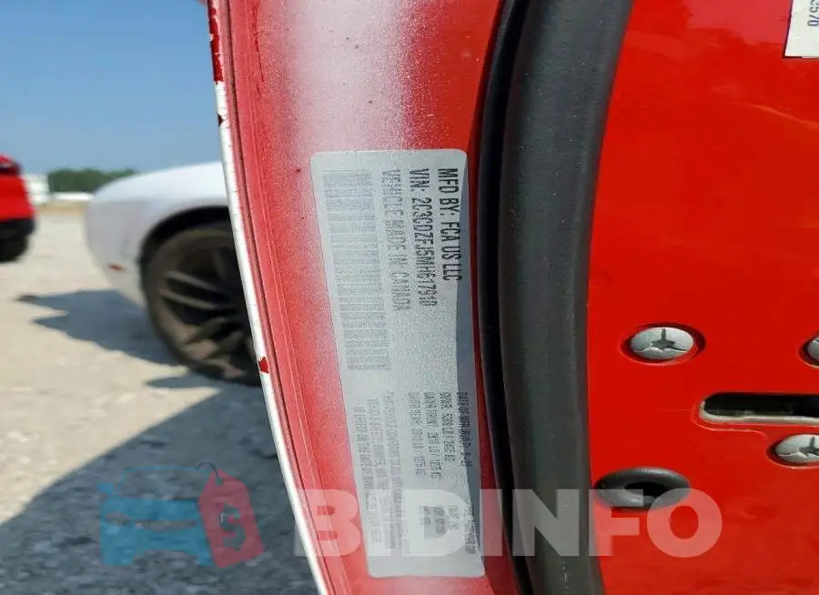 2C3CDZFJ5MH617910 Photo# 12