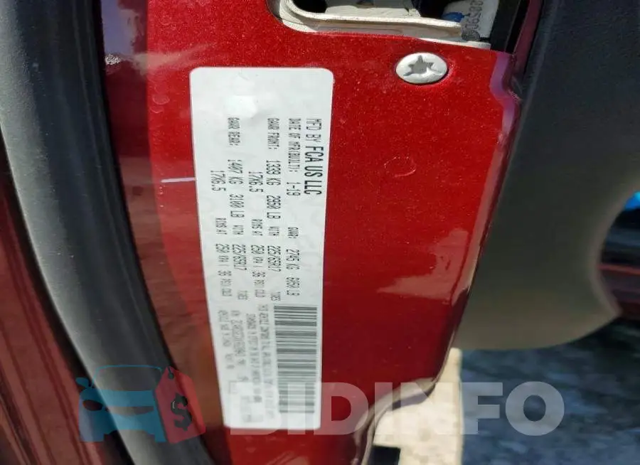 2C4RDGEGXKR620843 Photo# 13