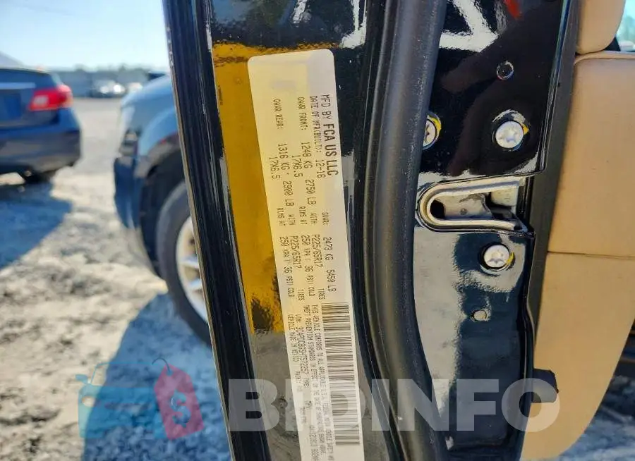 3C4PDCBG5HT572257 Photo# 13