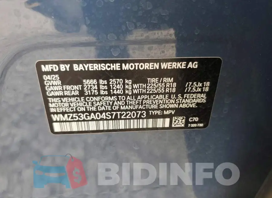 WMZ53GA04S7T22073 Photo# 12