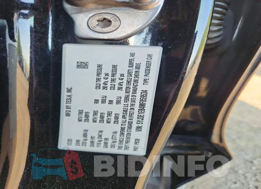 5YJ3E1EB4MF859534 Photo# 13