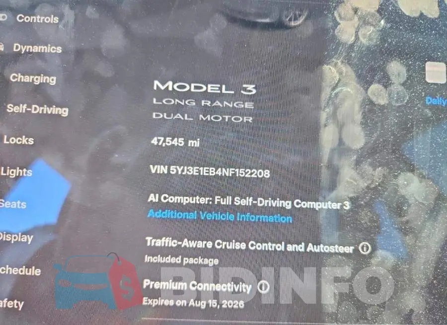 5YJ3E1EB4NF152208 Photo# 9