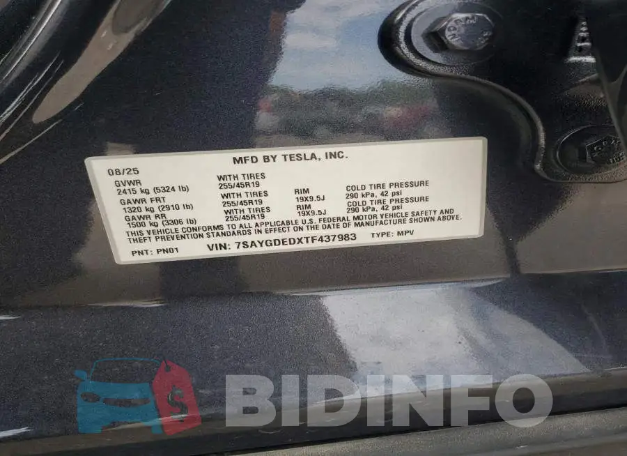 7SAYGDEDXTF437983 Photo# 12