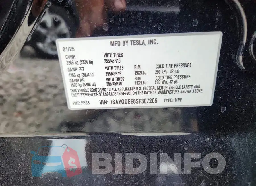 7SAYGDEE6SF307206 Photo# 12