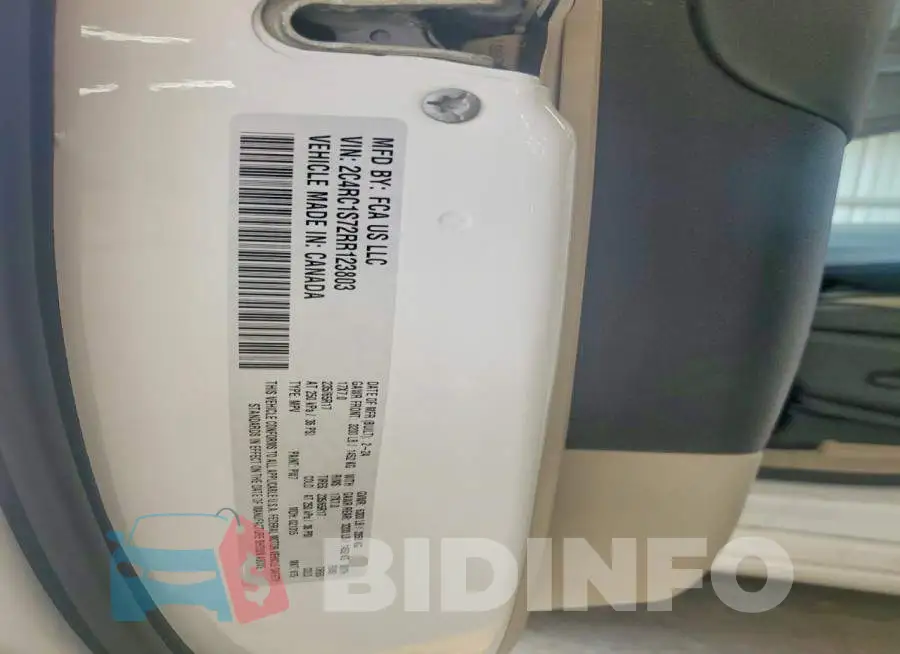 2C4RC1S72RR123803 Photo# 12