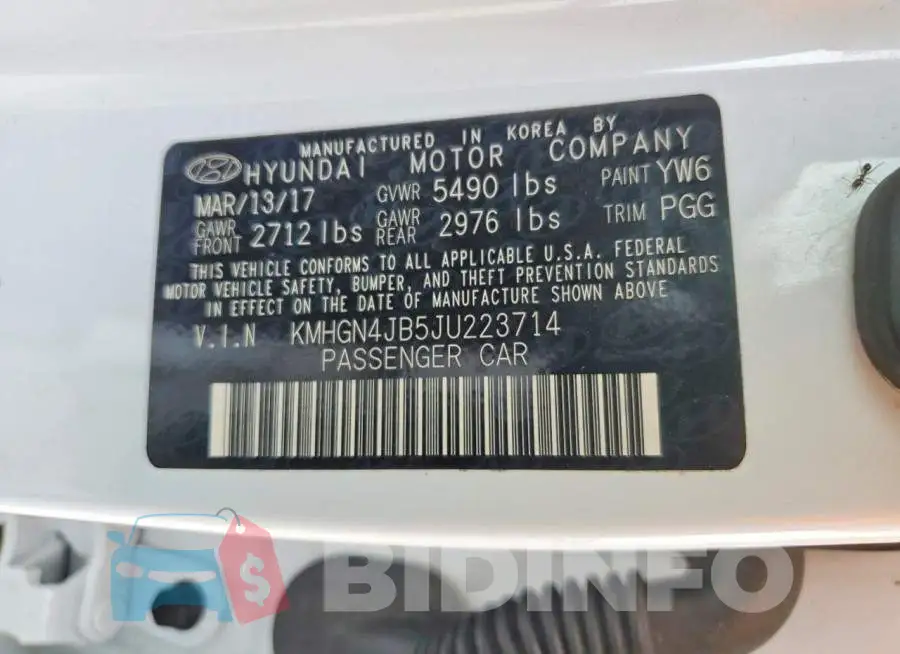 KMHGN4JB5JU223714 Photo# 12