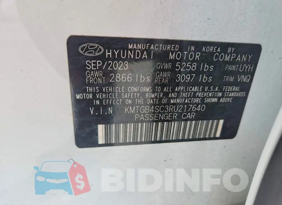 KMTGB4SC3RU217640 Photo# 13