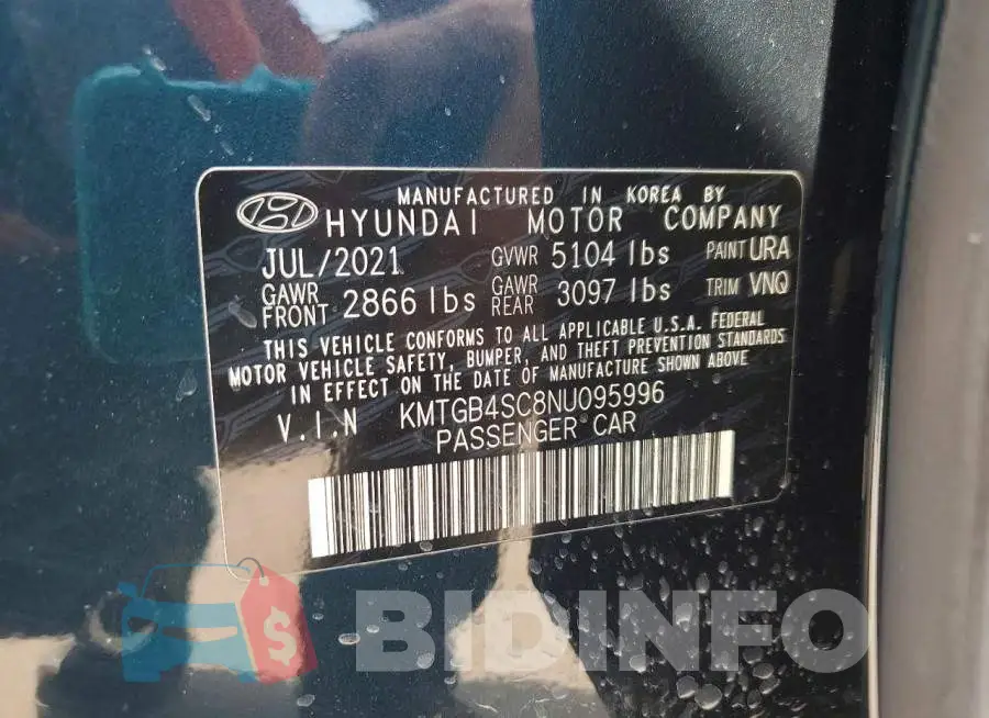 KMTGB4SC8NU095996 Photo# 12
